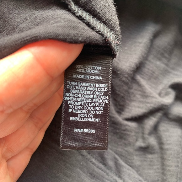 Express sequin Razorback tank. Black, gray, silver sequins size M. - Picture 5 of 8